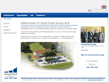 Tablet Screenshot of goodfood.dk